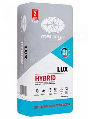 Штукатурка защитно-отделочная LUX HYBRID РБ 30 кг