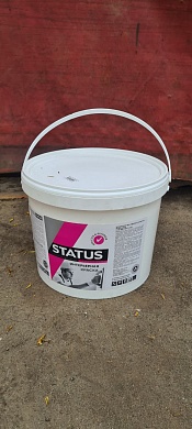 Краска ВД-АК интерьерная для стен и потолков STATUS 13 кг 