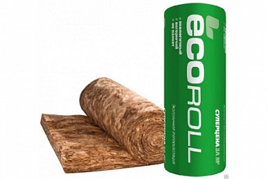 Утеплитель из стекловолокна Ecoroll TR 044 1220х8200х50